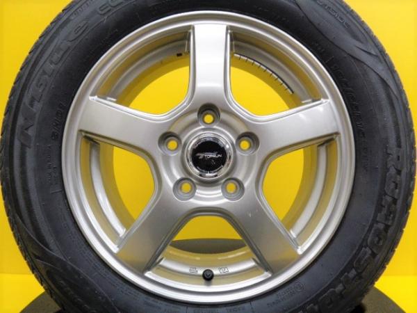タイヤホイール 4本セット 中古 TOPRUN 15インチ+ 新品 RS SH01【195/65R15】2020年製 ノア ヴォクシー エスクァイア アイシス ステップワゴン などに♪|タイヤショップトレッド