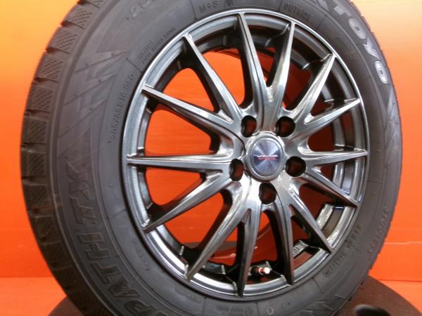 ヤリスクロス エスティマ 冬タイヤ トーヨー winter TRANPATH TX 205/65R16 2023年製 VELVA 16インチ 中古 4本セット スタッドレス|タイヤショップトレッド