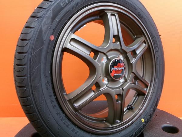 ハスラー キャスト 新品 MID RMP R60 15インチ ダンロップ エナセーブ EC204 165/60R15 2024年製 4本セット ソリオ サマータイヤ ブロンズ