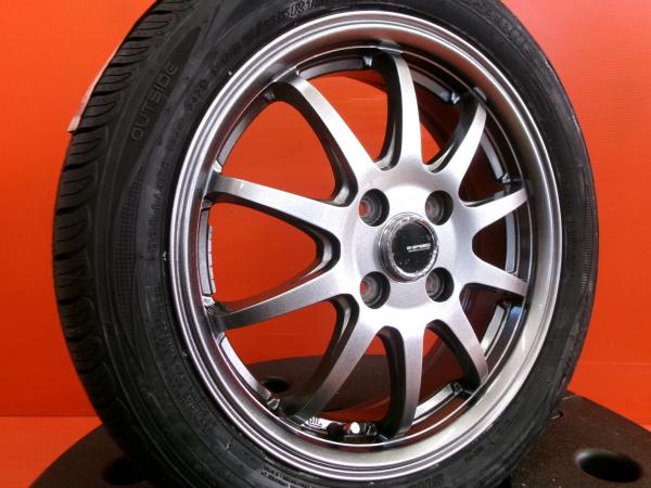 軽自動車 中古 G-SPEED 15インチ 新品 RS HP02 165/55R15 2025年製 4本セット 夏タイヤ タント N-BOX スペーシア ルークス サマータイヤ