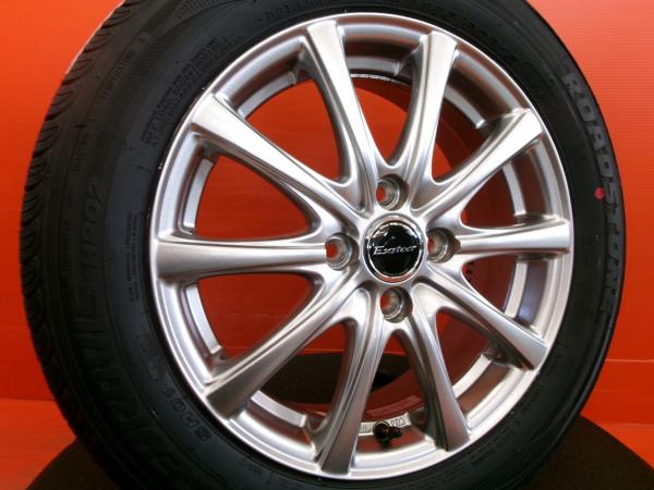 フィット GK系 夏タイヤ 中古 Exsteer 15インチ 新品 RS HP02 185/60R15 2025年製 4本セット フィットシャトル シャトル GP系 GK3/4/5/6/8/9 サマータイヤ