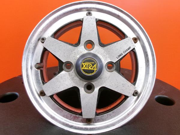 中古ホイール 4本 SPEED STAR LONGCHAMP XR-4 12インチ 4.5J +38 4H-110 ハブ73mm ロンシャン 旧車|タイヤショップトレッド