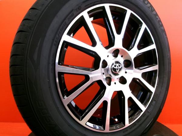 アルファード 30系 中古 TIRADO 17インチ 新品 ダンロップ エナセーブ RV505 225/60R17 2024年製 4本セット ヴェルファイア 夏タイヤ ベルファイヤ