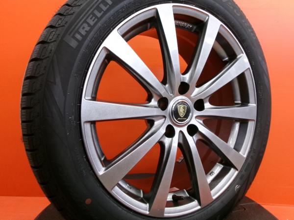 アルファード 20系 30系 冬タイヤ ピレリ ICE ZERO 235/50R18 2022年製 中古 G10 18インチ 8.0J+35 4本セット ヴェルファイア スタッドレス