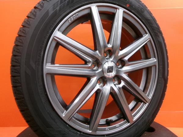 レヴォーグ 冬タイヤ 新品 ヨコハマ アイスガード iG60 215/50R17 2023年製 中古 SEIN 17インチ 5H-114.3 4本セット スタッドレス レボーグ