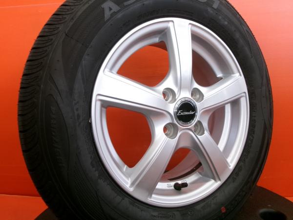 フリード GB3 夏タイヤ Exceeder 14インチ AS HP01 185/70R14 2024年製 中古 4本セット フリードスパイク GB4 GP3 サマータイヤ