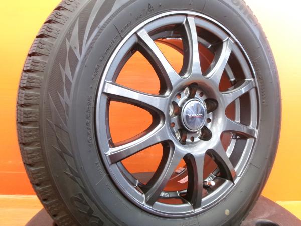 カローラスポーツ プリウス 冬タイヤ ブリヂストン ブリザック VRX2 195/65R15 2023年製 VELVA 15インチ 5H-100 中古 4本セット カローラツーリング 30系 50系｜タイヤショップトレッド 45,045円