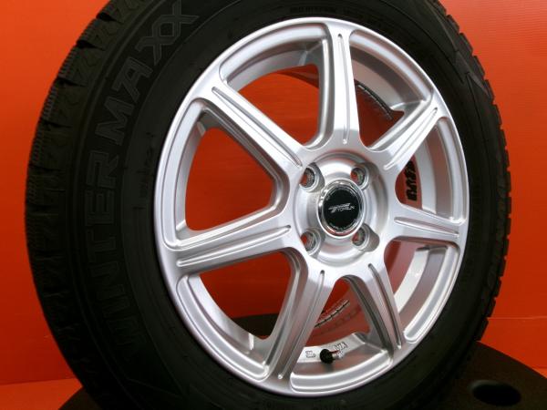 フリード GB3 GB4 冬タイヤ ダンロップ WM02 185/65R15 2024年製 TOPRUN 15インチ 4H-100 中古 4本セット スタッドレス FREED 42,185円