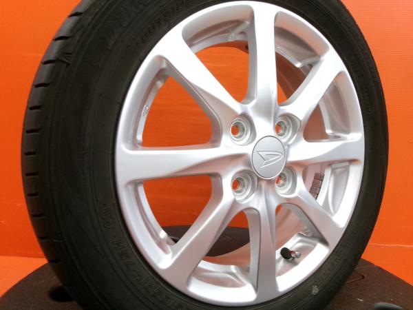 軽自動車 夏タイヤ ダイハツ タント純正 14インチ ダンロップ ルマンV 155/65R14 2022年製 中古 4本セット ミラ ウェイク ムーヴ エッセ サマータイヤ｜タイヤショップトレッド