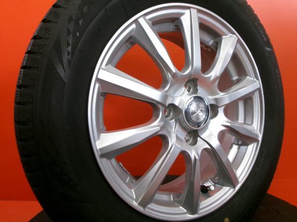 アクア フィット 冬タイヤ ブリヂストン ブリザック VRX3 175/65R15 2021年製 JOKER 15インチ 中古 4本セット スペイド ポルテ スタッドレス BS