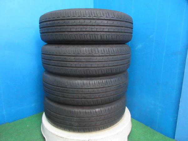 4本 2022年製 中古 夏 サマータイヤ ブリヂストン ECOPIA EP150 175/70R14 84S シエンタ ヤリス ヴィッツ フィット ポルテ 伏