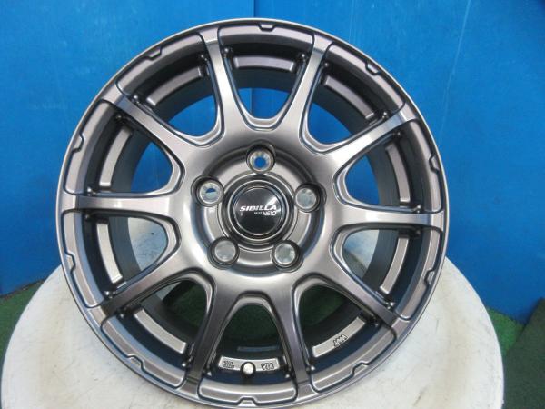 4本 未使用品!! SIBILLA NEXT NS10 アルミホイール 15インチ 6J +43 114.3 5H オーリス ノア ヴォクシー セレナ 伏