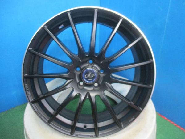 4本 新品 未使用品 Weds LEONIS NAVIA05 アルミホイール 18インチ 7J +47 100 5H プリウス 30系 50系 86 BRZ インプレッサ