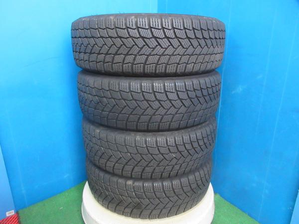 4本 バリ山!! 2024年製 中古 スタッドレス タイヤ ミシュラン X-ICE SNOW 195/65R15 95T カローラ プリウス ノア ヴォクシー セレナ 伏