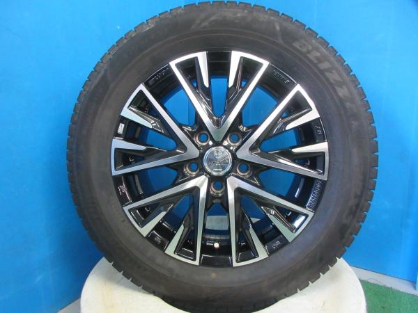 4本 2023年製 中古 スタッドレス ブリヂストン BLIZZAK VRX3 205/60R16 アルミホイール 16インチ 6.5J +38 114.3 5H ノア ヴォクシー|タイヤショップトレッド