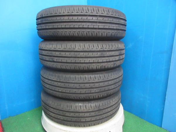 4本 2022年製 中古 夏 サマータイヤ ブリヂストン ECOPIA EP150 185/65R15 88S シエンタ ノート フリード デミオ などに 伏