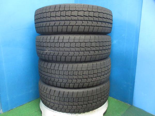 4本 バリ山!! 2023年製 中古 スタッドレス タイヤ ダンロップ WINTERMAXX WM02 195/60R17 90Q 新型プリウス 60系 ライズ ロッキー 伏｜タイヤショップトレッド 26,492円