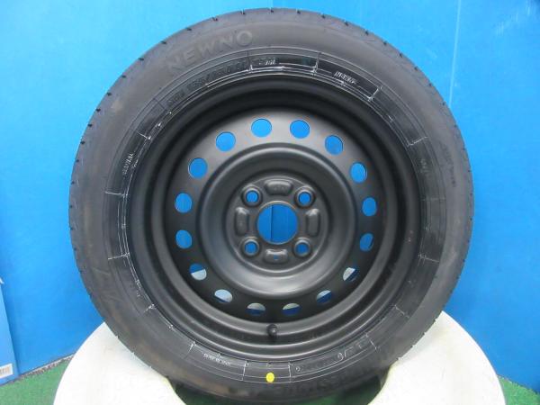 4本 新品 タイヤ 2026年製 ブリヂストン NEWNO 155/65R14 鉄 スチールホイール 14インチ 4.5J +45 100 4H ムーヴ ワゴンR タント 伏