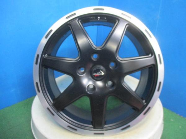 4本 良品!! 中古 La-Strada Tirado CROSS アルミホイール 17インチ 7.5J +44 127 5H ラングラー