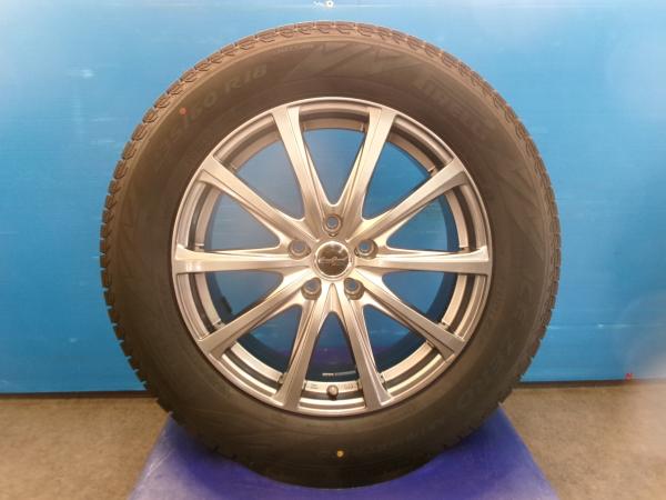 日産 現行 T33系 エクストレイル 4本 18インチ 5H 5穴 PCD 114.3 25年製 新品 ピレリ 235/60R18 スノータイヤ スタッドレスタイヤ 冬用タイヤ 冬タイヤ スタッドレスセット 冬タイヤセット スノー スタッドレス 冬用 冬 タイヤ ホイール 255/45R20 のインチダウン|タイヤショップトレッド
