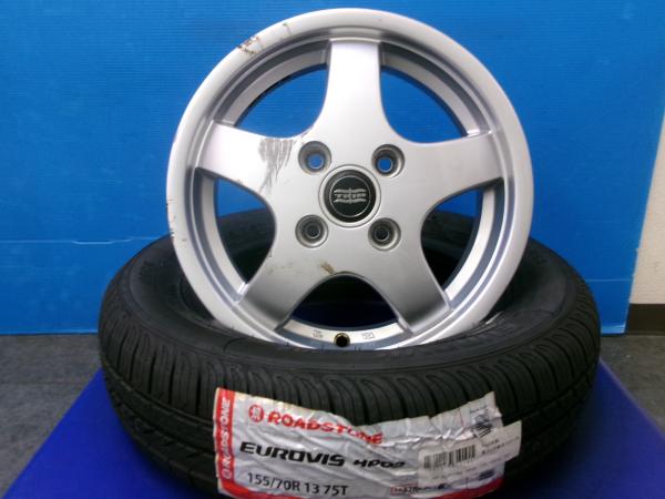 日産 NV100 クリッパーリオ 4本 13インチ 4H 4穴 PCD 100 25年製 新品 155/70R13 ノーマルタイヤ 夏用タイヤ 夏タイヤ 夏タイヤセット ラジアル 夏用 夏 タイヤ ホイール ノーマル サマータイヤ ABA-DR17W ABA-DR17W改 3BA-DR17W 3BA-DR17W改 165/60R14 のインチダウン｜タイヤショップトレッド