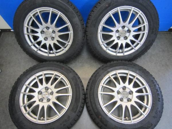 【新型シエンタに】2025年製 新品スタッドレス【185/65R15 88T】ZACK JP104アルミ【15インチ 6J +45】プリウス アリオン MXPC10G 15G