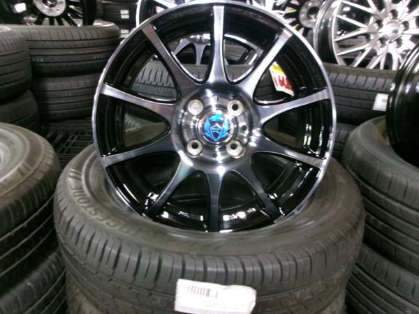 ホンダ GE系 GP系 フィット インサイト 4本 新品 黒 15インチ 4H 4穴 PCD 100 深溝 ブリヂストン 175/65R15 ラジアルタイヤ 夏用タイヤ 夏タイヤ 夏タイヤセット ラジアル 夏用 夏 タイヤ ホイール ノーマル エコタイヤ 低燃費 サマータイヤ 185/60R15 の互換サイズ