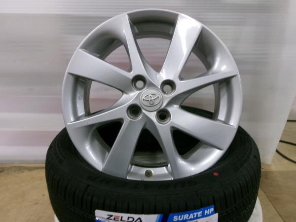ヤリス アクア 130系 ヴィッツ 4本 トヨタ純正 16インチ 4H 4穴 PCD 100 25年製 新品 195/50R16 ノーマルタイヤ 夏用タイヤ 夏タイヤ 夏タイヤセット 夏用 夏 タイヤ ホイール ノーマル サマータイヤ 175/65R15 185/60R15 のインチアップ！ 195/45R17 のインチダウン！｜タイヤショップトレッド