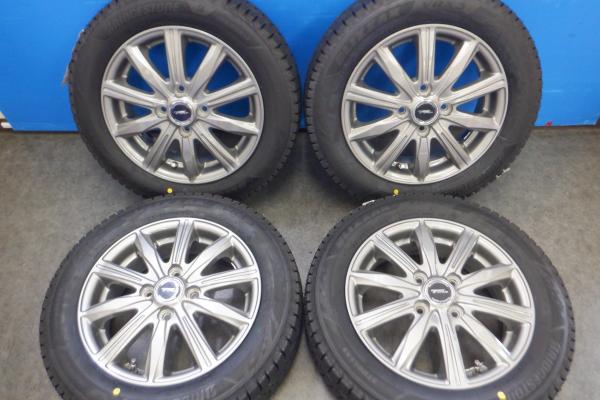 【軽カー】2025年製新品 BRIDGESTONE BLIZZAK VRX3【155/65R14 75Q】ガンメタアルミ ワゴンR ムーヴ N-WGN アルト N-BOX スペーシア等｜タイヤショップトレッド