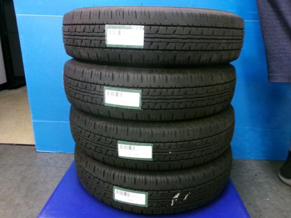 155/80R14 88/86N LT 4本 ダンロップ エナセーブVAN01 バリ山 国産 バン用 バンタイヤ 夏用 夏タイヤ タイヤ単品 トヨタ 現行 160系 プロボックス純正 サイズ サクシード純正 サイズ マツダ ファミリア純正 サイズ 車検対応 バン用タイヤ 夏用タイヤ 夏 タイヤ｜タイヤショップトレッド