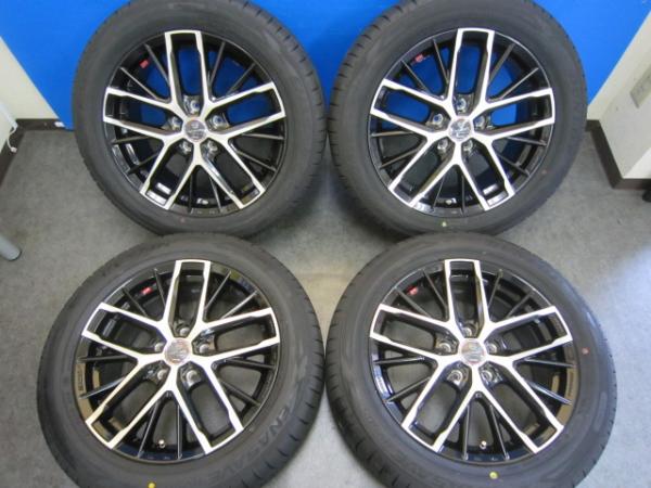 【新品国産】DUNLOP ENASAVE RV505【215/55R17 94V】共豊 SMACK REVILA【17インチ 7J +48】エスティマ オデッセイ ヴェゼル ジューク