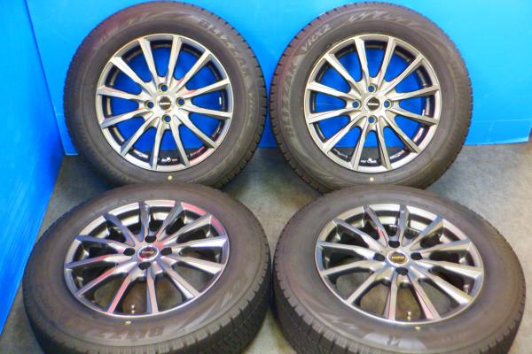 【ライズ・ロッキー】中古 BRIDGESTONE BLIZZAK VRX2【195/65R16 92Q】新品アルミ【16インチ 6J+40 4H100】A200A A210A A200S A210S|タイヤショップトレッド