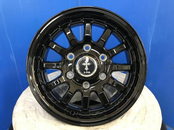 楽天市場】200系 ハイエース 4本セット 新品 X-FIELD α 15インチ 6J + 