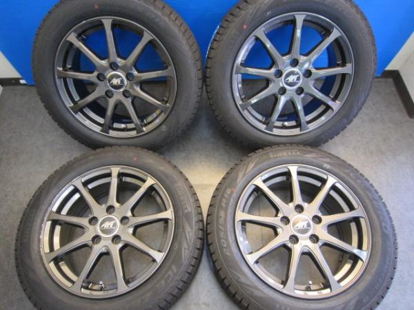 【PCD112/5H】2023年製 新品スタッドレス【205/55R16 91T】AFT BERTZEN【16インチ 6.5J +43】メルセデスベンツ Aクラス Bクラス