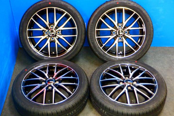 【軽カー】2025年製 新品タイヤ【165/55R15 75V】新品アルミ ワゴンR スペーシア ムーブ ミライース デイズ ルークス タント N-BOX 等 38,220円