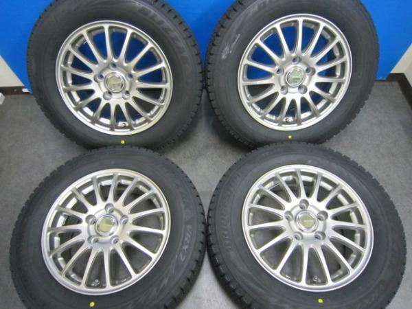 【2024年製】新品 BRIDGESTONE BLIZZAK VRX2【195/65R15 91Q】美品ホイール付き アイシス セレナ ノア ヴォクシー ステップワゴン｜タイヤショップトレッド