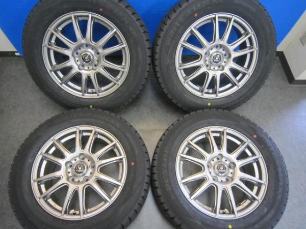 【ヴェゼル WR-V】2025年製 新品 DUNLOP WINTERMAXX WM02【215/60R16 95Q】美品アルミセット エスティマ オデッセイ CX-3 ティアナ