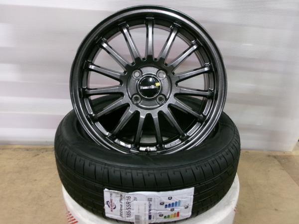 ホンダ GM系 グレイス GK GP系 シャトル 4本 新品 フィン 16インチ 4H 4穴 PCD 100 25年製 185/55R16 ノーマルタイヤ 夏用タイヤ 夏タイヤ 夏タイヤセット ラジアル ノーマル 夏用 夏 タイヤ ホイール 175/70R14 175/65R15 185/60R15 のインチアップ