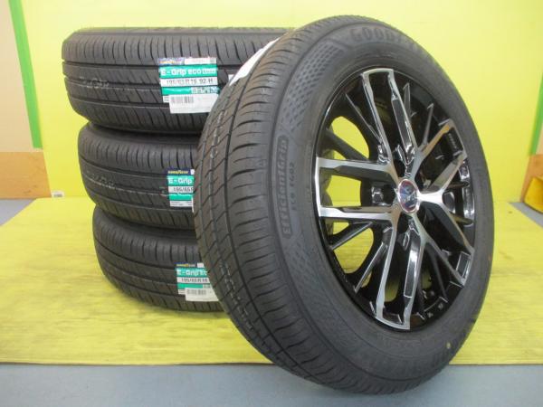 ◆2025年製国産新品夏タイヤ付◆スマック + グッドイヤー エフィシエントグリップエコEG02 195/65R16インチ◆ライズ ロッキー レックス ハイブリッド専用 4本セット 足利 195/65-16 195/65/16 195-65-16 A202A A202S A202F
