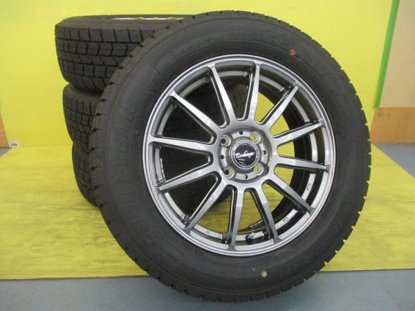 ◆ライズ ロッキーに◆2022年製国産中古スタッドレス付◆エクスチェンジャー + グッドイヤー アイスナビ7 195/65R16インチ◆4本セット 足利｜タイヤショップトレッド