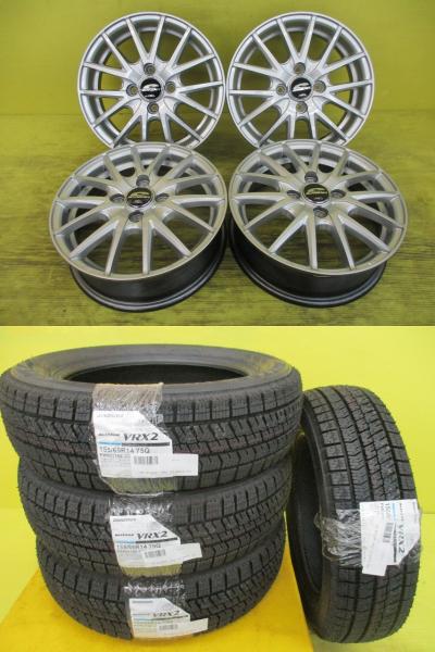 ◆2024年製国産新品スタッドレス付◆シュナイダー + ブリヂストン ブリザックVRX2 155/65R14インチ◆サクラ デイズ N-BOX N-ONE N-WGN シフォン ステラ スペーシア ワゴンR キャスト ウェイク タント ムーブ デリカミニ等 4本セット 足利 155/65-14 155/65/14 155-65-14