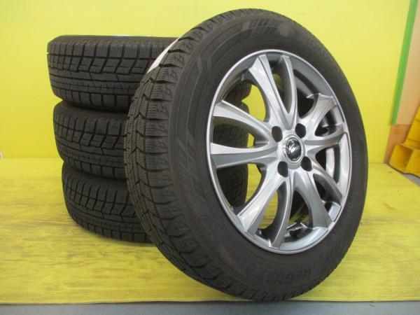 ◆2023年製国産中古スタッドレス付◆ARREEST + ヨコハマ アイスガード6 iG60 175/65R15インチ◆アクア カローラ アクシオ フィールダー ヴィッツ ポルテ キューブ スイフト フィット等 175/65-15 175/65/15 175-65-15 NHP10 NRE160 KSP130 SCP90 NSP140 MXPH10 Z12 ZCDDS GE7