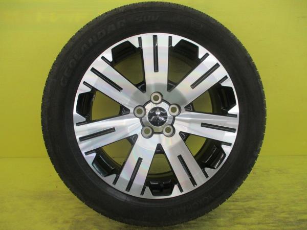 ◆ミツビシデリカD:5純正◆2024年製国産中古夏タイヤ付◆ヨコハマ ジオランダーSUV G055E 225/55R18インチ◆B◆デリカD5 アウトランダー アウトランダーPHEV エクリプスクロス RVR 4本セット 足利 CV1W CV2W CV5W GF7W GF8W CW4W CV5W CW6W GG2W GG3W GL3W GK1W GK9W GA4W