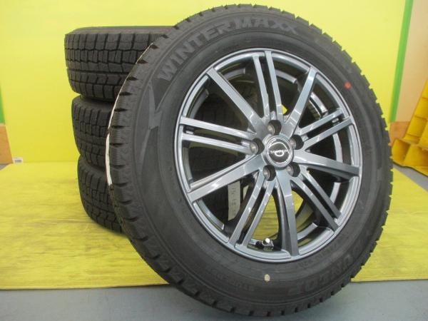◆2020年製国産中古スタッドレス付◆バルミナ + ダンロップ ウィンターマックスWM02 195/65R16インチ◆ライズ ロッキー レックス ハイブリッドに 4本セット 足利 195/65-16 195/65/16 195-65-16 A202A A202S A202F RIZE ROCKY REX G Z