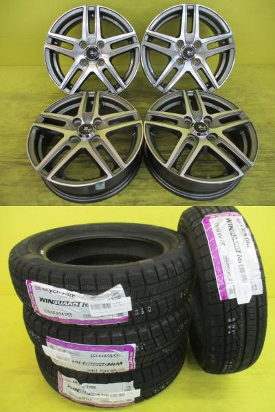 ◆2025年製新品スタッドレス付◆Z-meist + ネクセン ウィンガードアイス2 155/65R14インチ◆サクラ デイズ N-BOX N-ONE N-WGN シフォン ステラ スペーシア ワゴンR キャスト ウェイク タント ムーブ デリカミニ eKワゴン等 4本セット 足利 155/65-14 155/65/14 155-65-14
