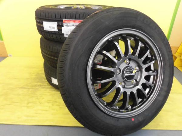 ◆2026年製 195/65R15◆80系ノア ヴォクシー等に◆新品輸入夏タイヤ+新品アルミ◆ユーロビス HP02+HF-15 15インチ◆4本セット 足利◆｜タイヤショップトレッド 38,090円