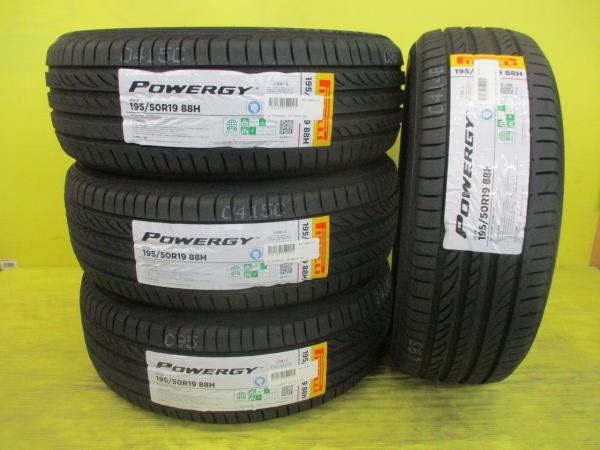 ◆2026年製新品夏タイヤ4本セット◆ピレリ パワジー 195/50R19インチ◆60系プリウス 60プリウス 足利 195/50-19 195/50/19 195-50-19 MXWH60 MXWH61 MXWH65 ZVW60 ZVW65 PIRELLI POWERGY｜タイヤショップトレッド