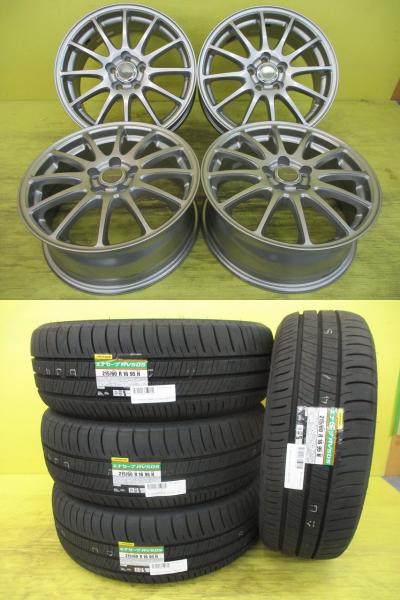 ◆2024年製国産新品ミニバン専用夏タイヤ付◆エコフォルム + ダンロップ エナセーブRV505 215/60R16インチ◆フォレスター 4本セット 足利 215/60-16 215/60/16 215-60-16 SF5 SF9 SG5 SG9｜タイヤショップトレッド
