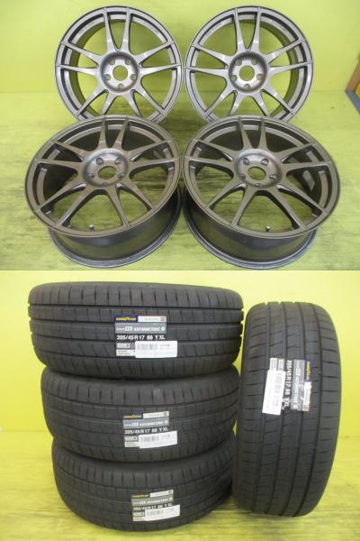 ◆国産軽量◆2024年製新品夏タイヤ付◆ディレッツァ + グッドイヤー イーグルF1アシンメトリック6 205/45R17インチ◆シエンタ ラクティス等 4本セット 足利 205/45-17 205/45/17 205-45-17 MXPC10G MXPL10G MXPL15G NCP120 NSP120 NCP122 NSP122 NCP125|タイヤショップトレッド