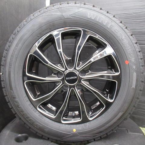 4本 プリウス カローラ ウィッシュ インプレッサ G4 新品スタッドレスタイヤ 195/65R15 ダンロップ ウィンターマックス WM02|タイヤショップトレッド